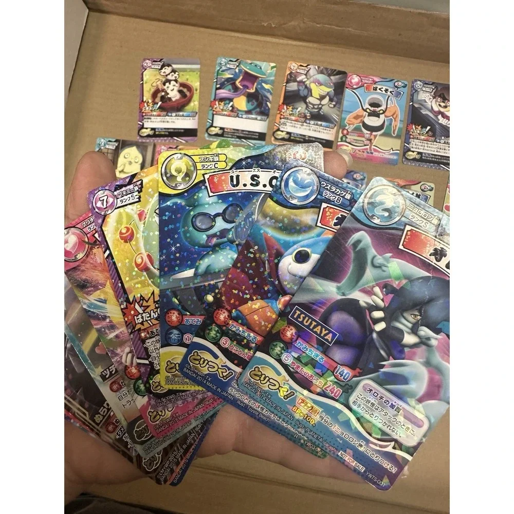 Yokai‎ Watch Toritsuki Card Battle Bulk Cards Yo-Kai LP-DMG many foils Bandai